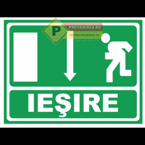 Indicator verde iesire